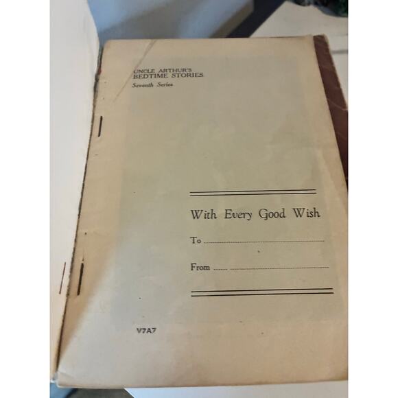 Vintage Uncle Arthur’s Bedtime Stories Fifth & Seventh Series (1940s) Set of 2 - Picture 10 of 15